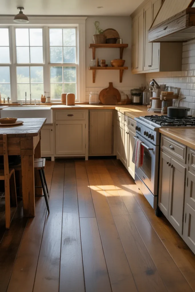  Warm Wood Floors for Farmhouse Comfort