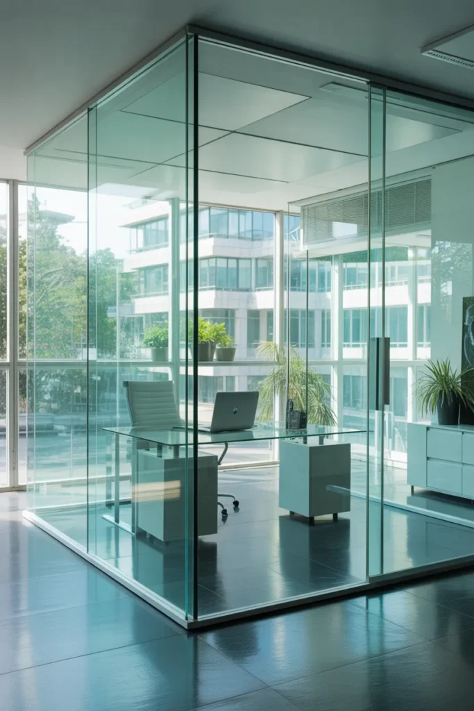  Glass Elements For A Modern Professional Look