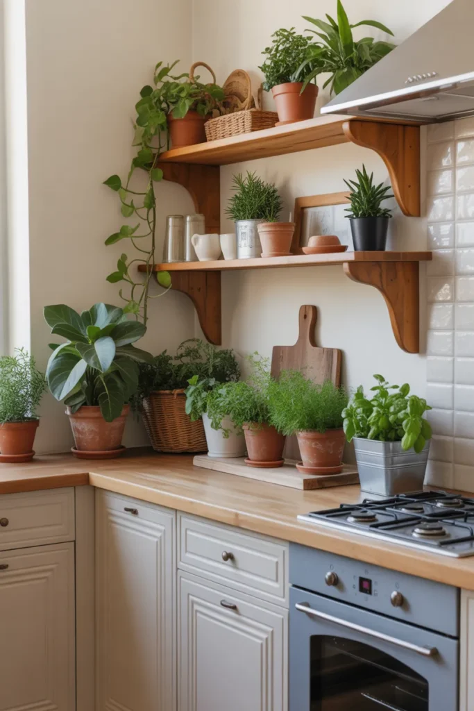   Indoor Greenery for a Fresh Italian Feel