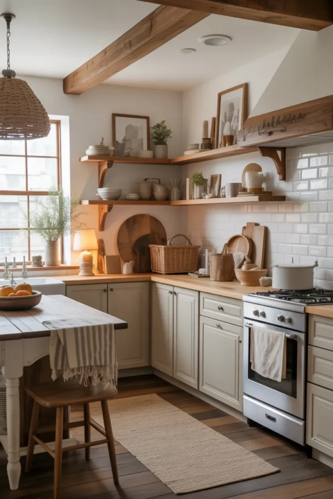  Warm and Inviting Farmhouse Kitchen Styling