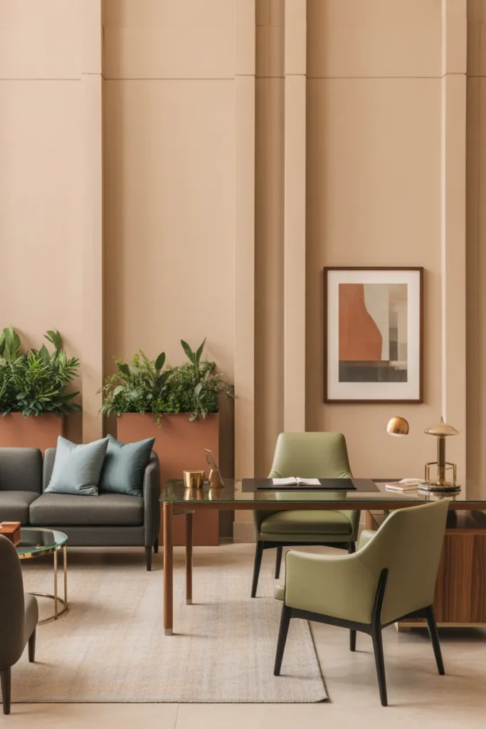  Professional Color Palette With Soft Accents