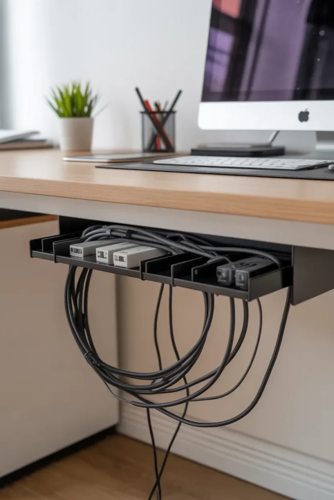  Cable Management For A Clean Office Look