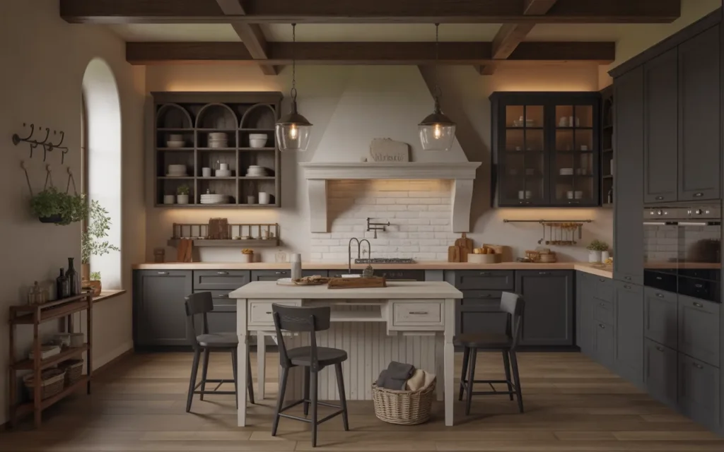 italian farmhouse kitchen