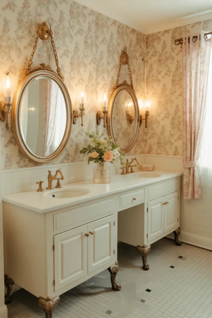  Dark Moody Jack and Jill Bathroom