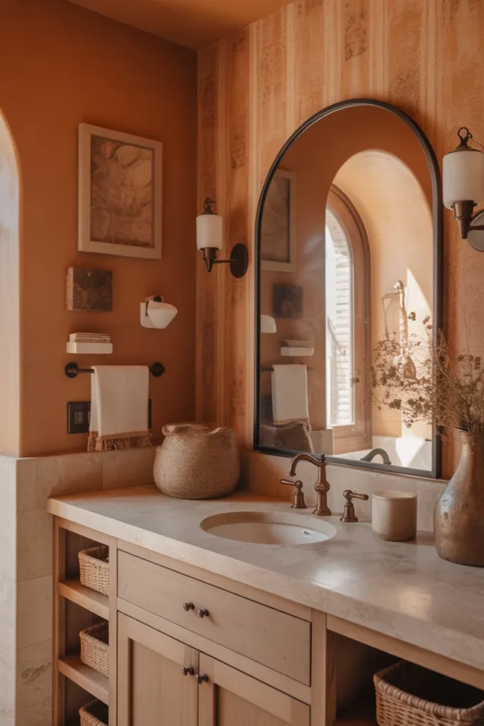  Terracotta Wallpaper With Mediterranean Style