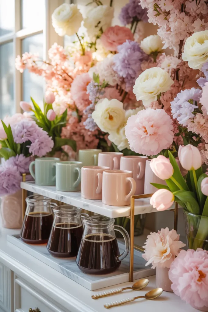  Floral Spring Coffee Bar