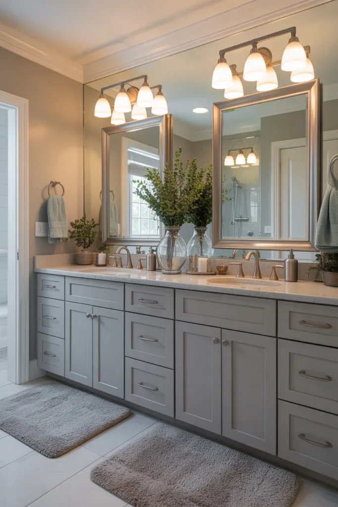  Transitional Style Jack and Jill Bathroom