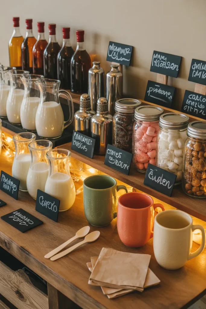   DIY Latte Bar