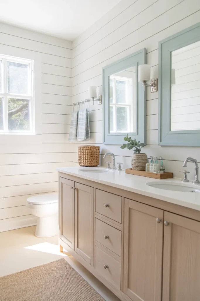  Modern Coastal Guest Bathroom