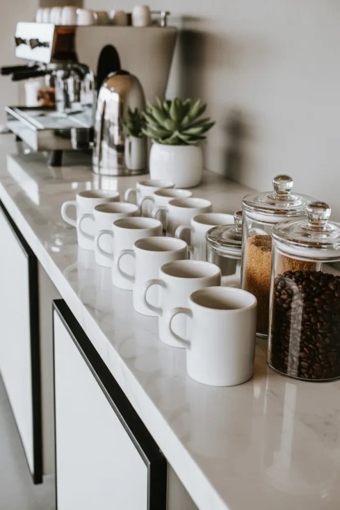  Minimalist Modern Coffee Bar