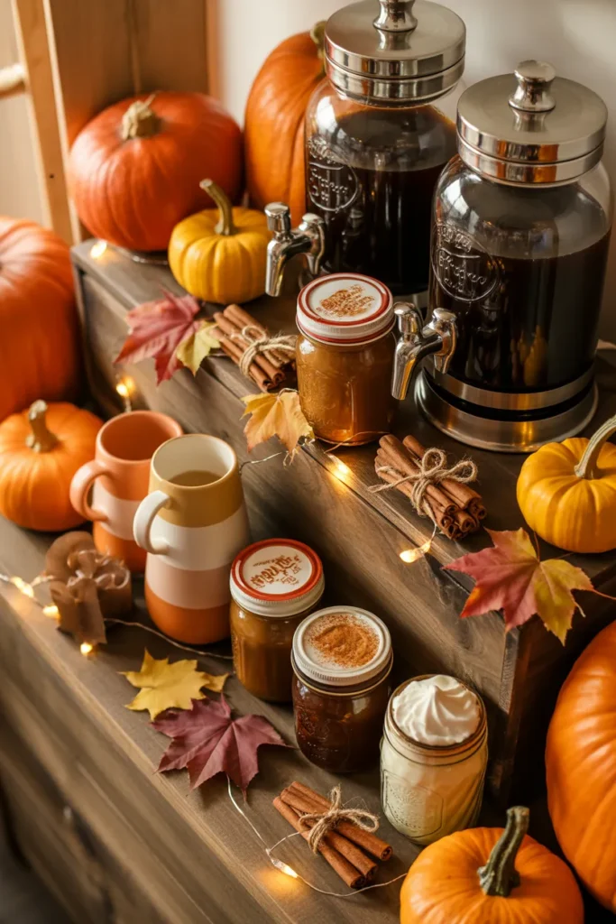  Pumpkin Spice Coffee Bar