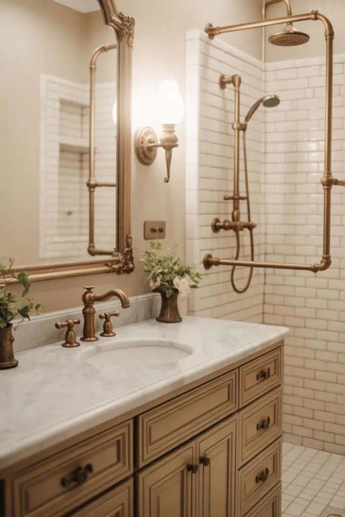Antique Brass Fixtures and Hardware