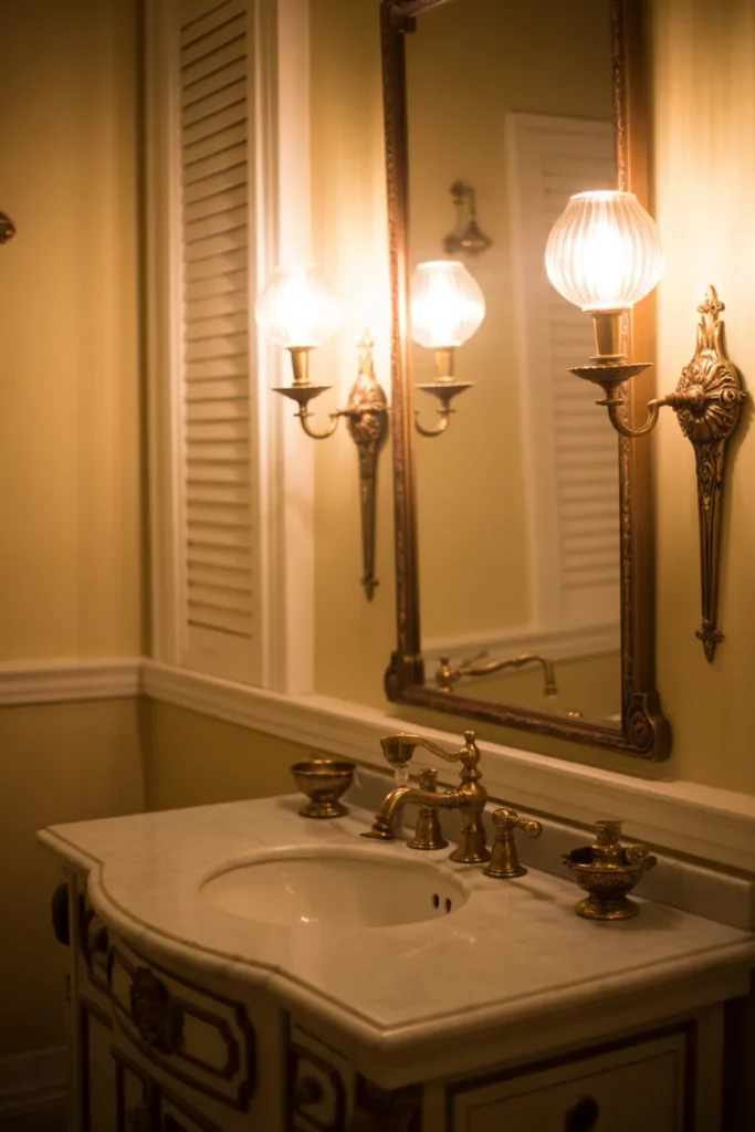 Brass Wall Sconces for Warmth