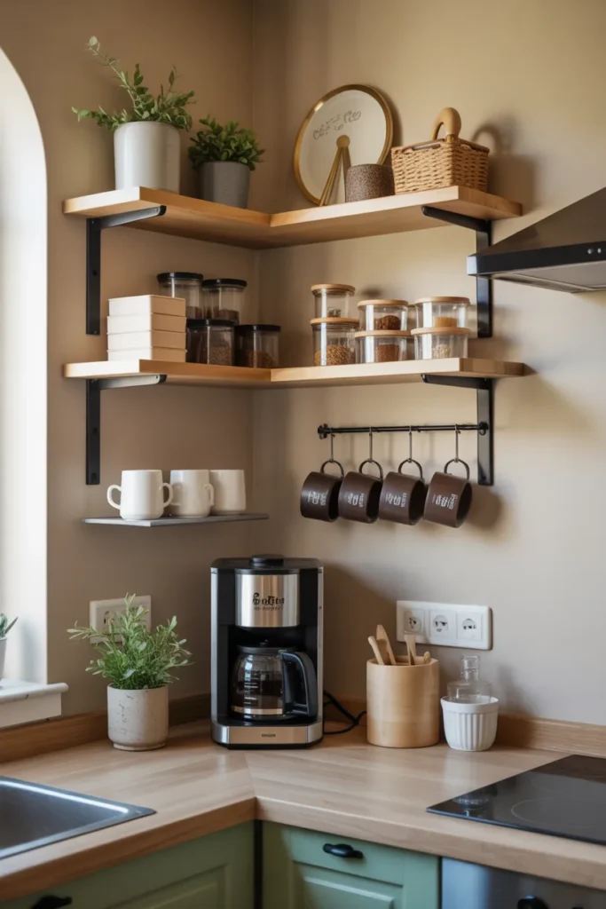  Small Apartment Coffee Station for Limited Spaces