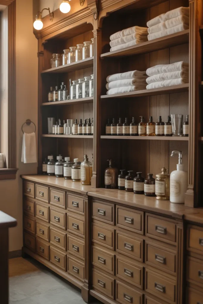 Vintage Apothecary Storage Solutions