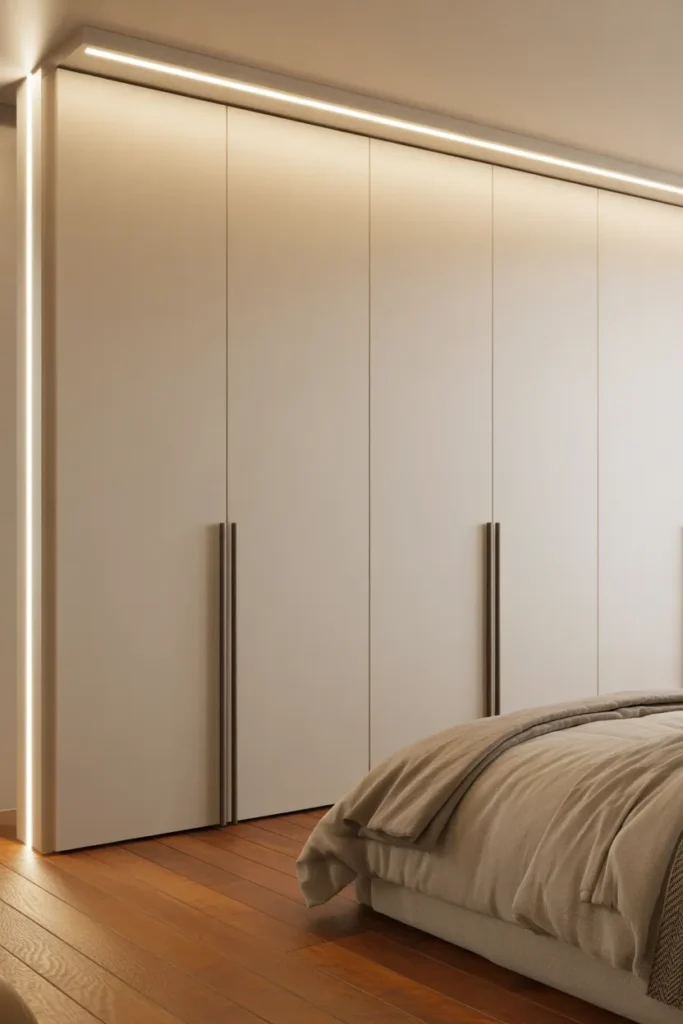  Floor-to-Ceiling Minimalist Wardrobe