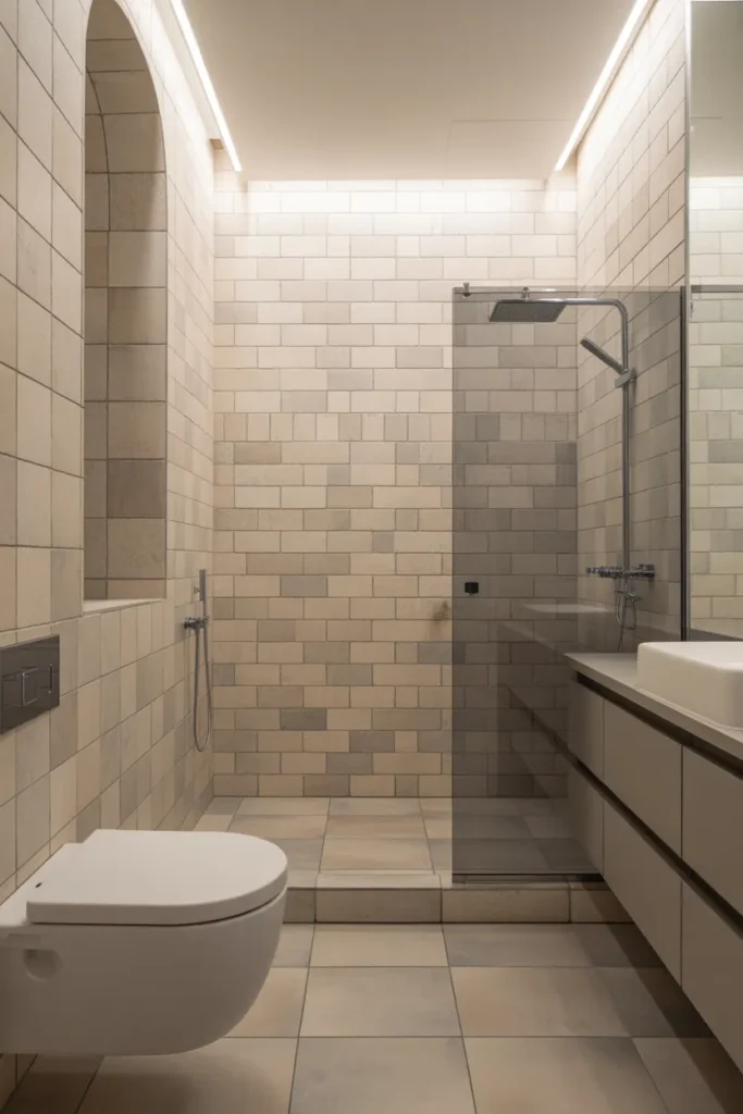 Floor-to-Ceiling Tile Design