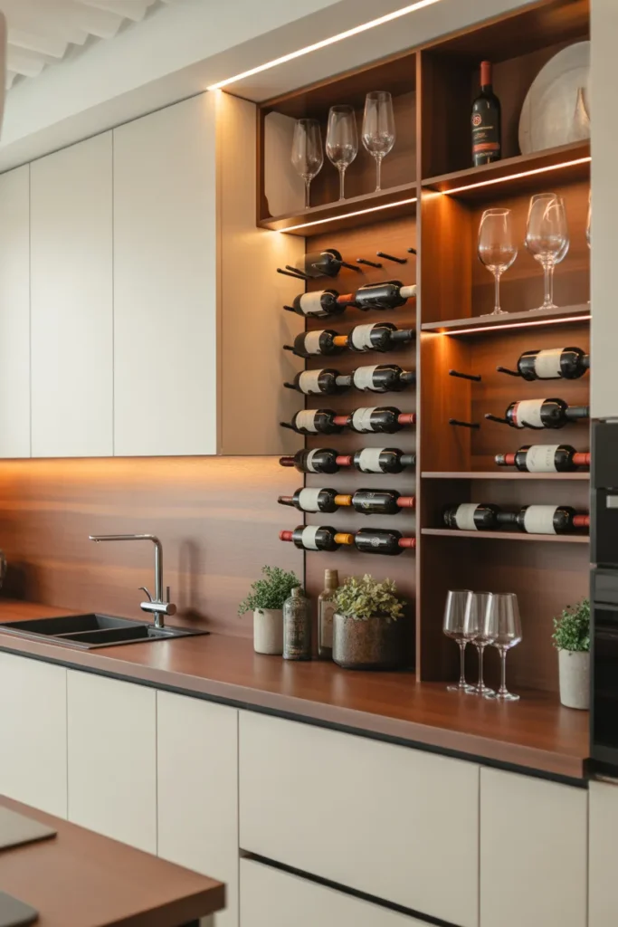  Decorative Wall-Mounted Wine Rack
