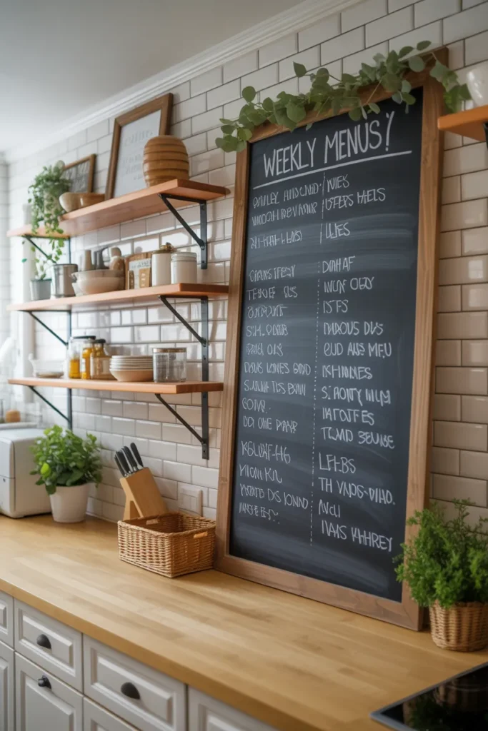  Chalkboard Menu Wall