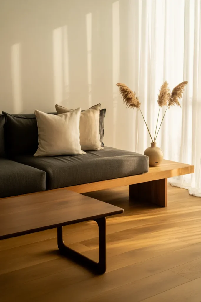  Japandi Living Room With Calm Simplicity