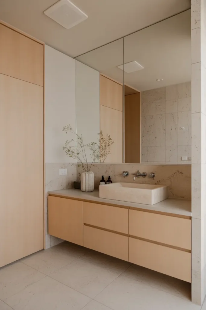  Japandi Guest Bathroom