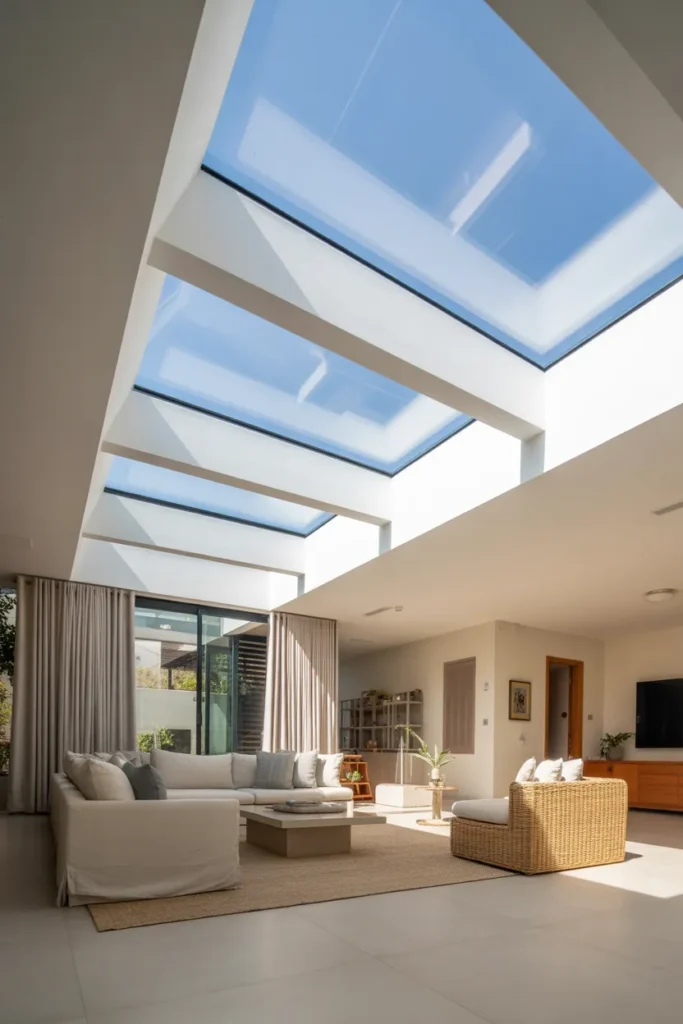  Skylight Ceiling Design for Natural Illumination