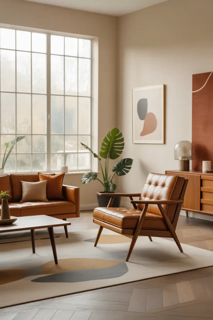  Mid-Century Modern Living Room Style