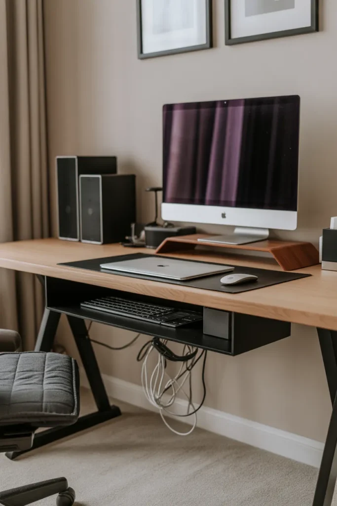 Add Hidden Cable Management Solutions