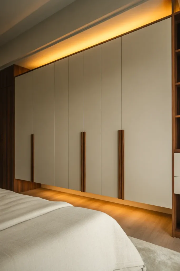  Modern Wardrobe with Floating Cabinets