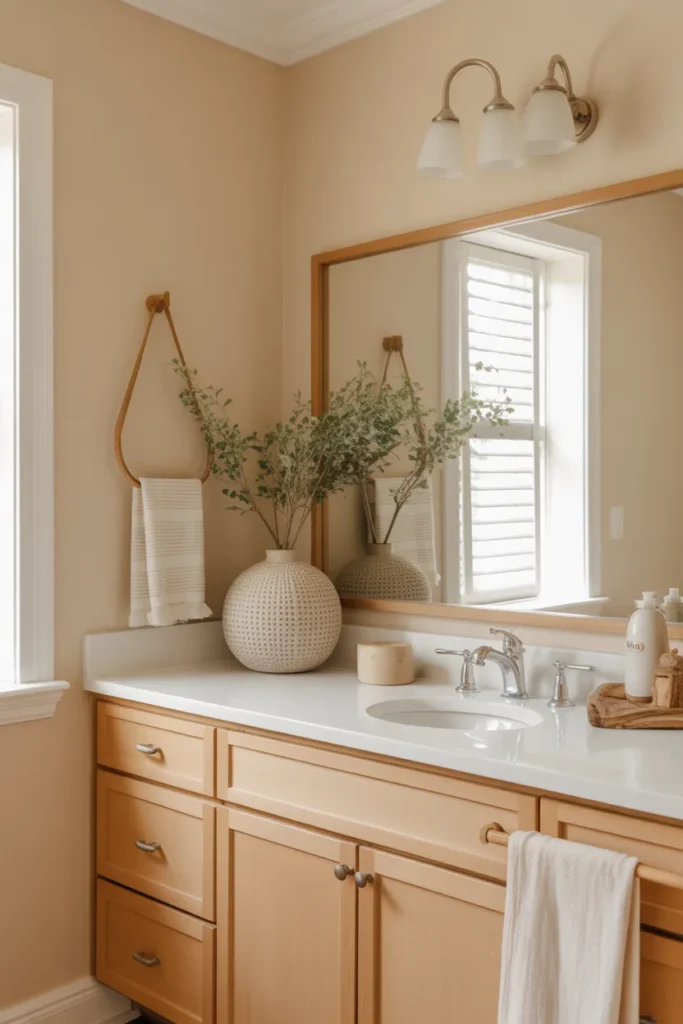  Soft Neutral Guest Bathroom