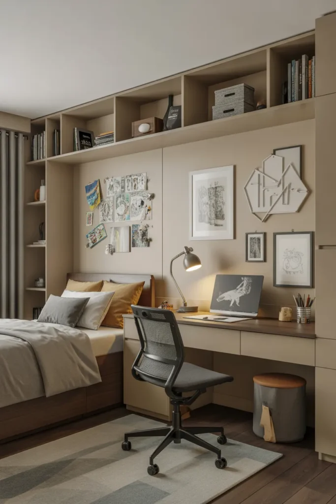   Creative Artist's Bedroom