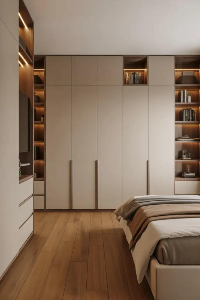  Wardrobe with Floor-to-Ceiling Storage