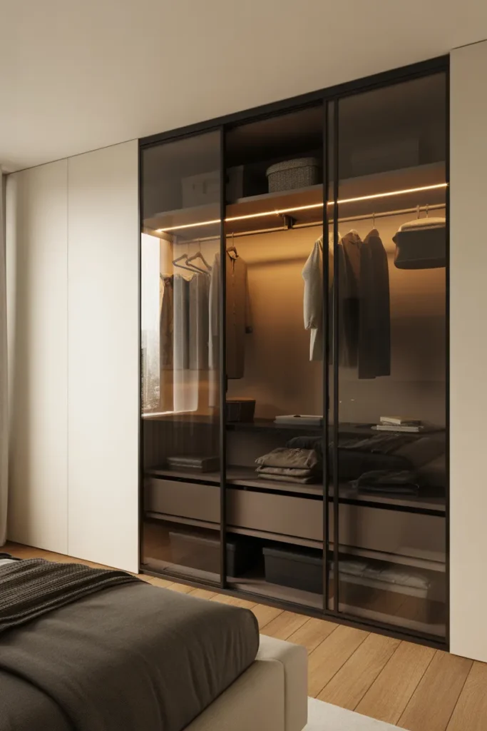  Sliding Glass Wardrobe Design