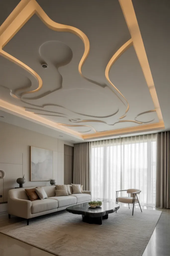   Artistic Statement Ceiling as a Room Focal Point