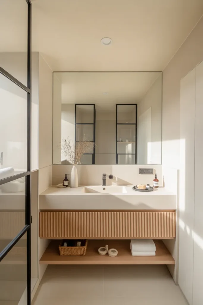 Minimalist Décor for a Clutter-Free Bathroom