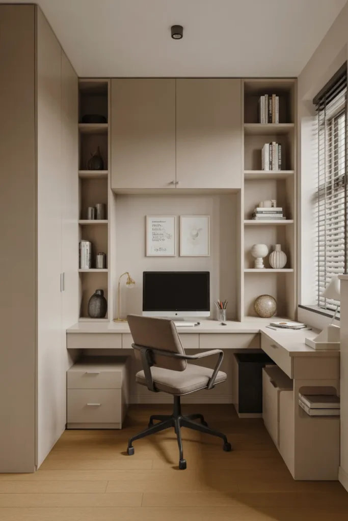  Multi-Functional Home Office with Smart Storage