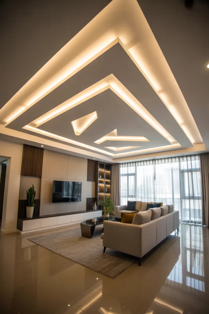  Geometric False Ceiling Design