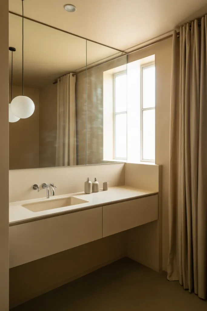 Large Mirror to Expand the Space
