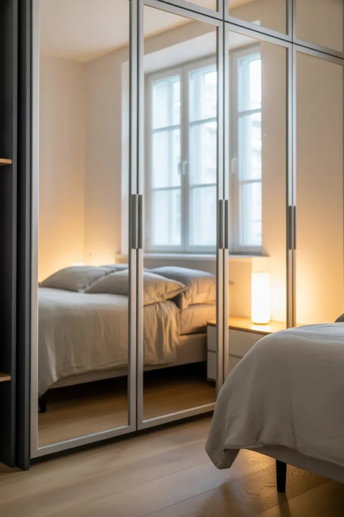  Mirrored Wardrobe for Small Bedrooms