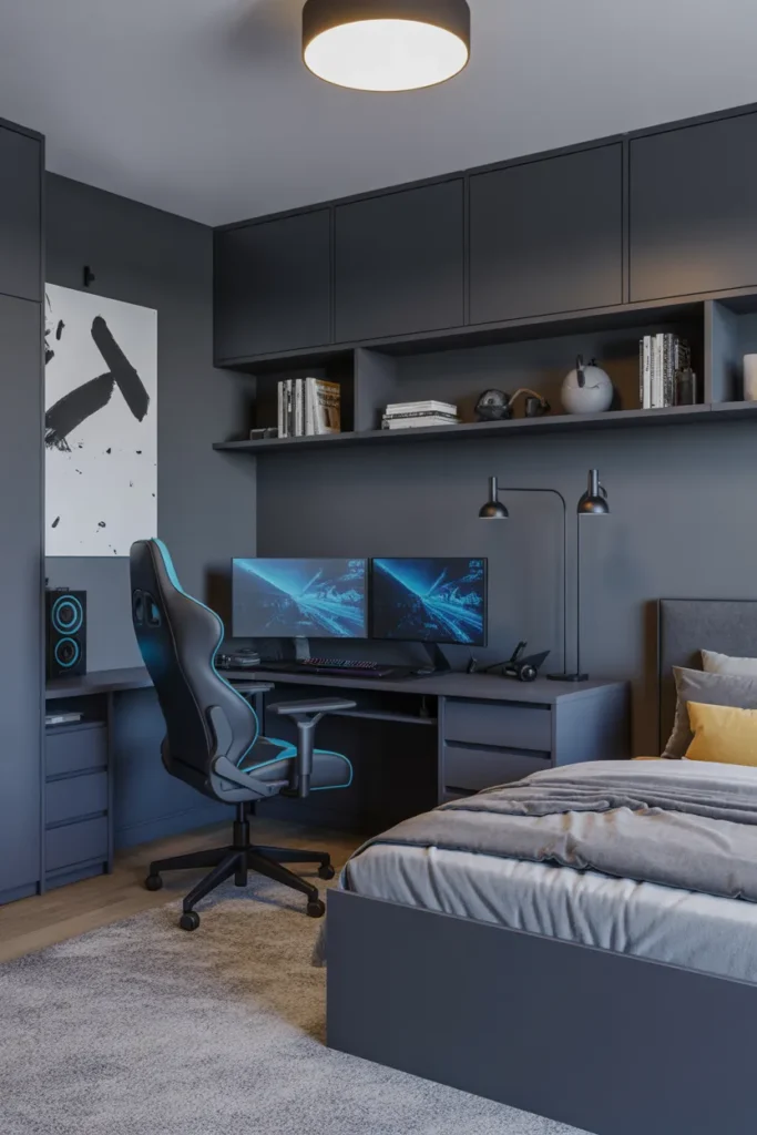  Modern Gaming Bedroom Setup