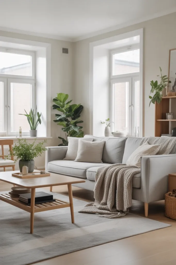  Scandinavian Living Room With Minimalist Appeal