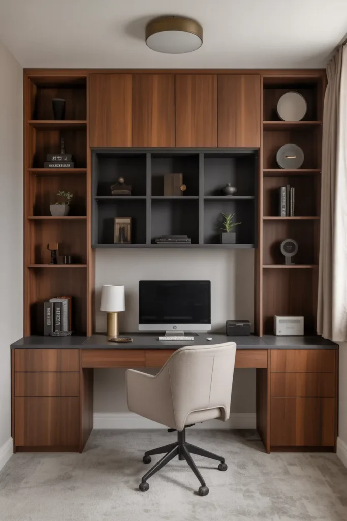 Incorporate Built-In Storage Cabinets