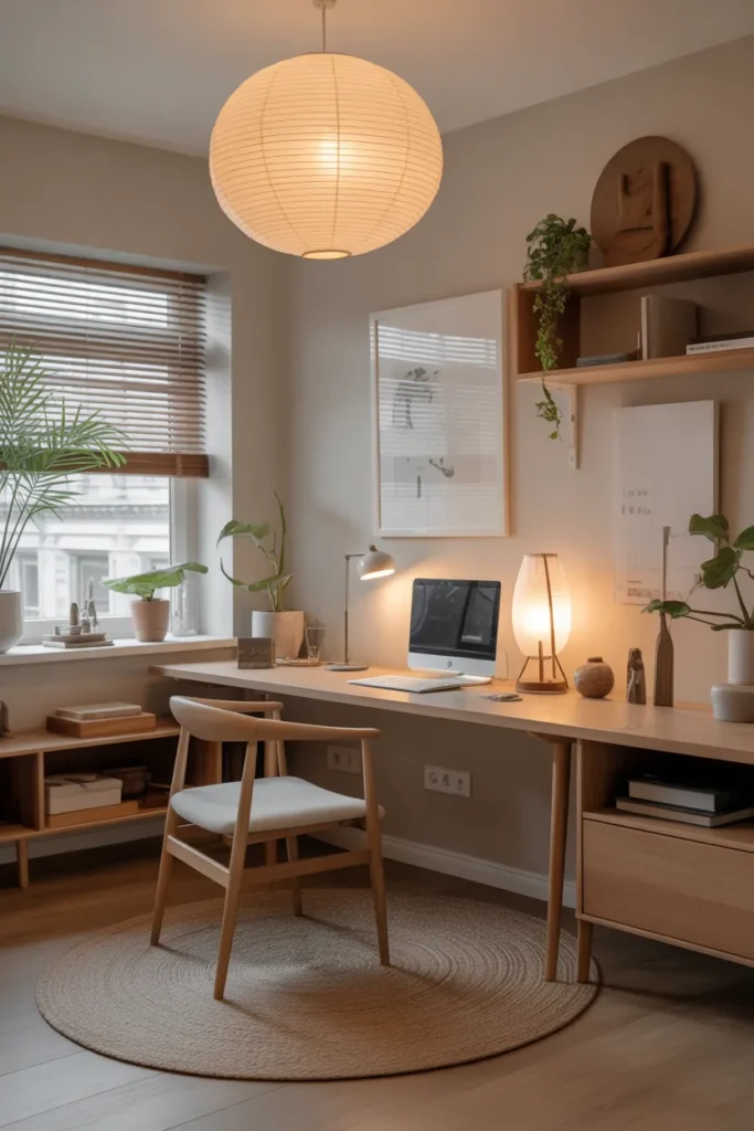  Japandi Home Office Retreat