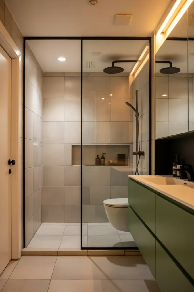  Minimalist Gray Shower Retreat