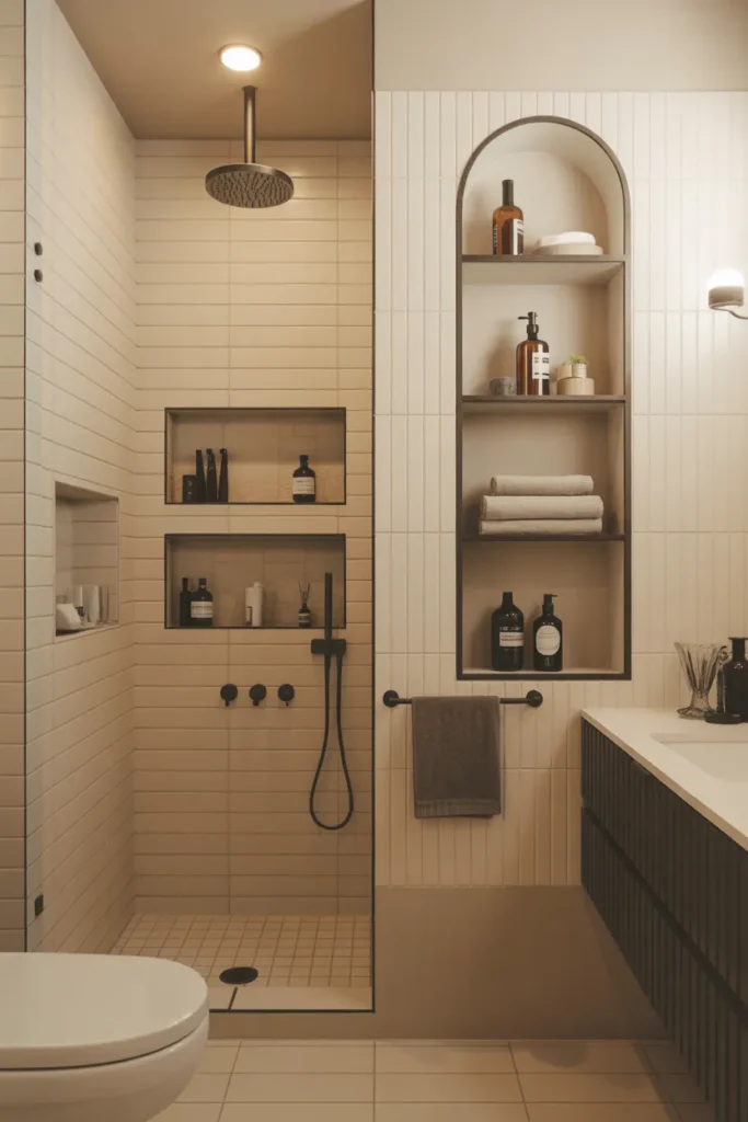 Recessed Wall Niches for Smart Storage
