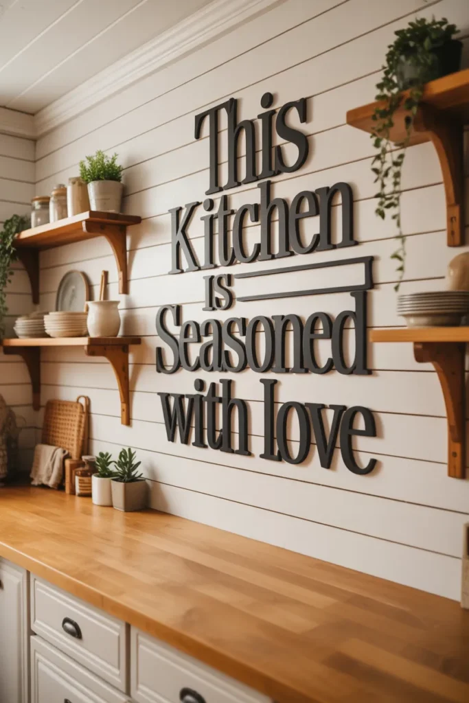 Statement Metal Wall Sign