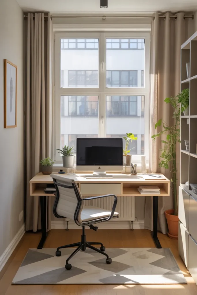  Window-Facing Desk for a Bright and Inspiring Workspace