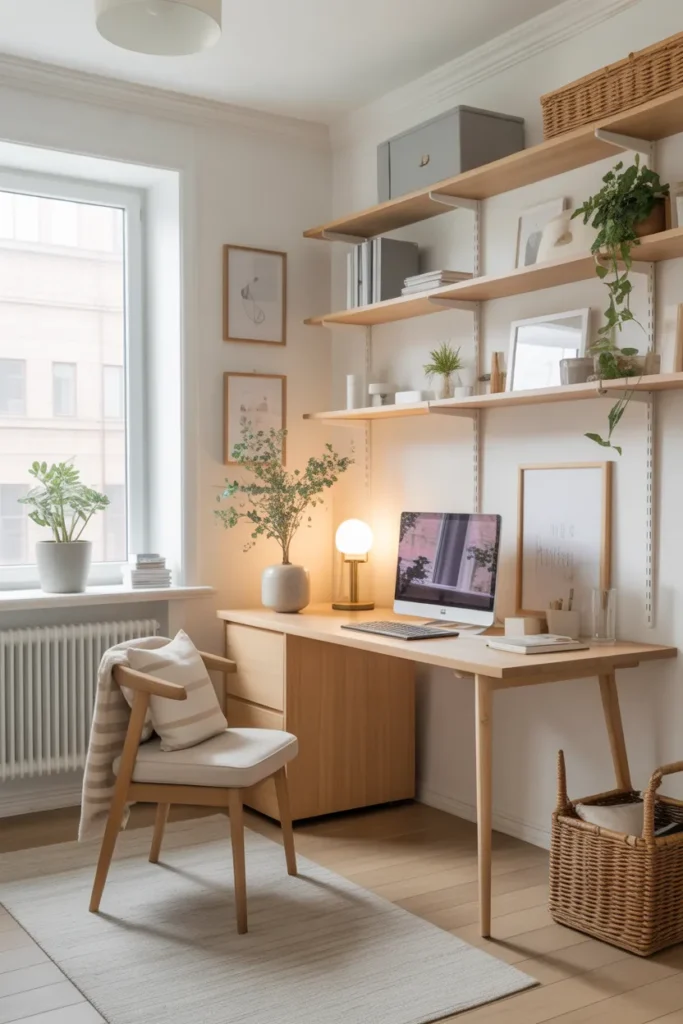 Scandinavian-Inspired Mini Office
