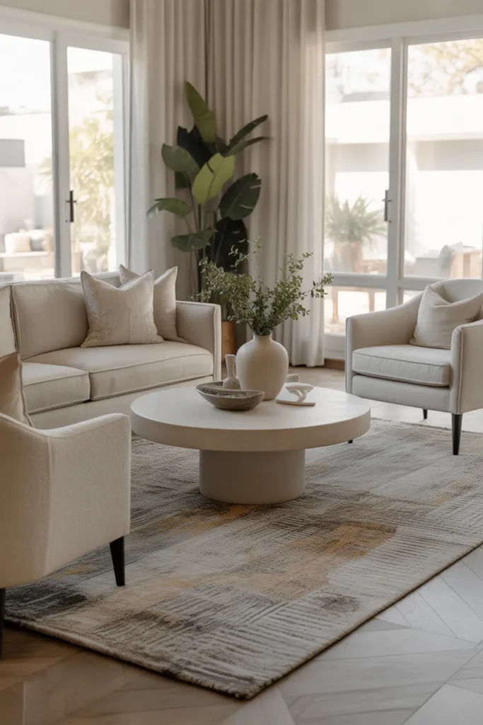 Add Elegance with a Large Area Rug
