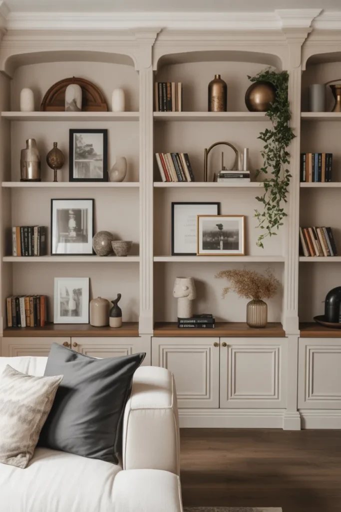 Add Sophistication with Built-In Shelving